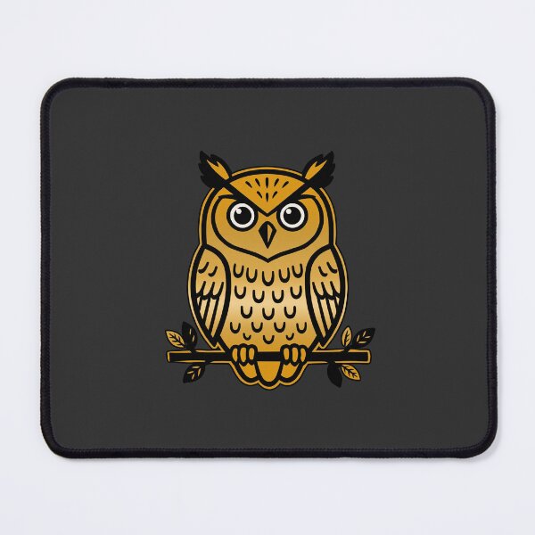 Item preview, Gold Tattoo Owl Linocut Flash Art designed and sold by KiwiRider.