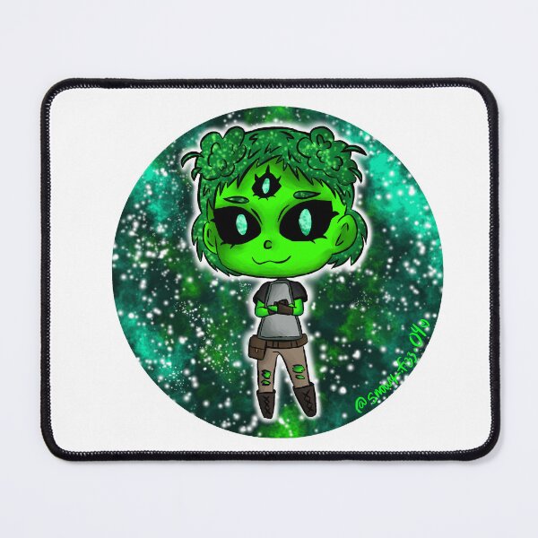 Item preview, Green Alien Space Design designed and sold by WinnieSpace31.