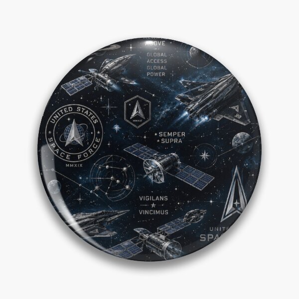 Item preview, Space Force Orbital Emblem designed and sold by Military Insignia Products.