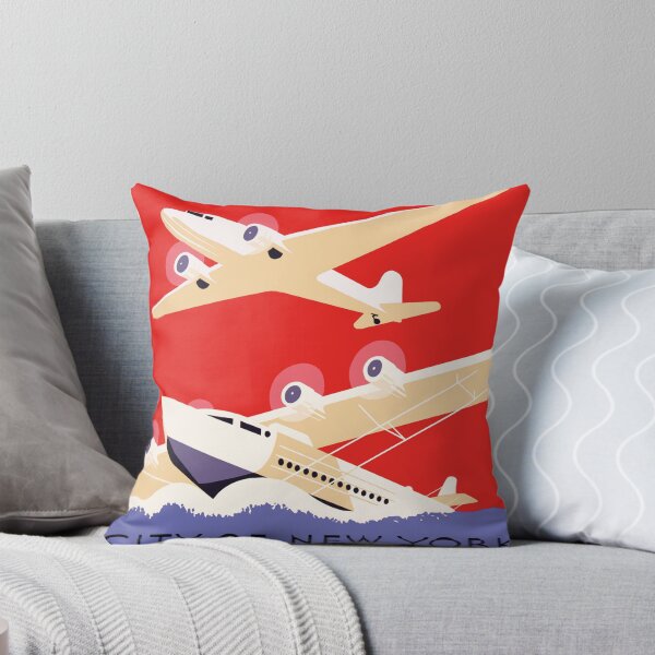 Item preview, New York City Municipal Airports Poster, 1937 designed and sold by Fine-Art-Hub.