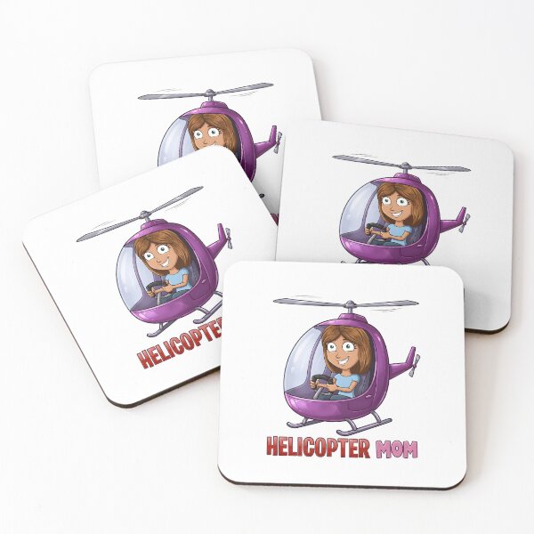 Item preview, Helicopter Mom Funny Cute Cartoon Parent Pun designed and sold by Murvel-Ink.