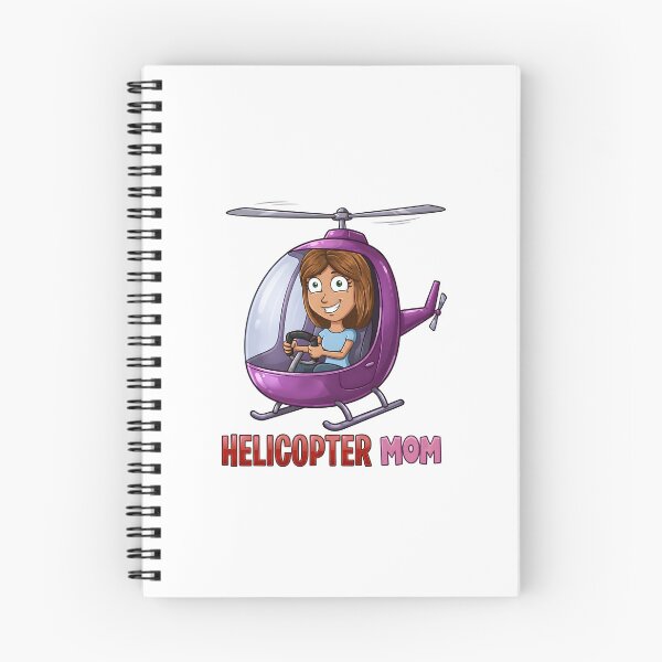 Item preview, Helicopter Mom Funny Cute Cartoon Parent Pun designed and sold by Murvel-Ink.