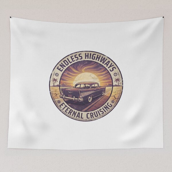 Item preview, Endless Highways designed and sold by Retro Hot.