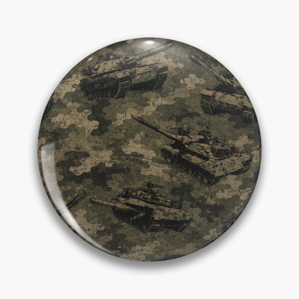 Item preview, Distressed Tank Camouflage Pattern designed and sold by Military Insignia Products.