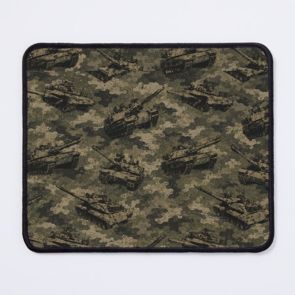 Item preview, Distressed Tank Camouflage Pattern designed and sold by Military Insignia Products.