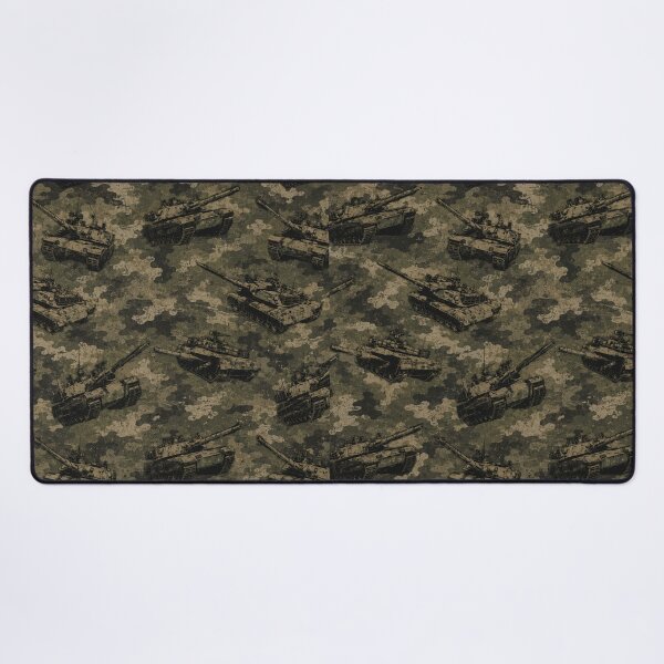 Item preview, Distressed Tank Camouflage Pattern designed and sold by Military Insignia Products.