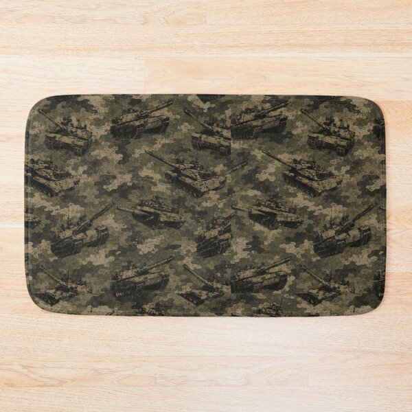 Item preview, Distressed Tank Camouflage Pattern designed and sold by Military Insignia Products.