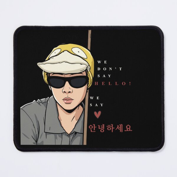 Item preview, BTS - Namjoon | RM - we don’t say hello, we say annyeonghaseyo-yellow designed and sold by moteesshop.