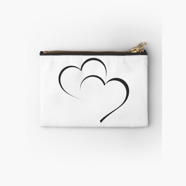 Item preview, Minimalist Double Heart Line Art Vector Graphic designed and sold by AyaanArtStudio.