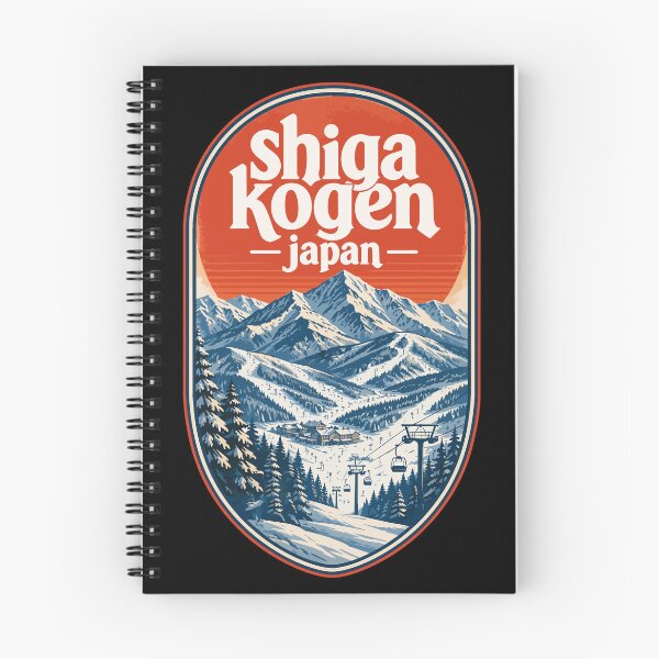Item preview, Shiga Kogen Japan Retro Travel designed and sold by TomFrontierArt.