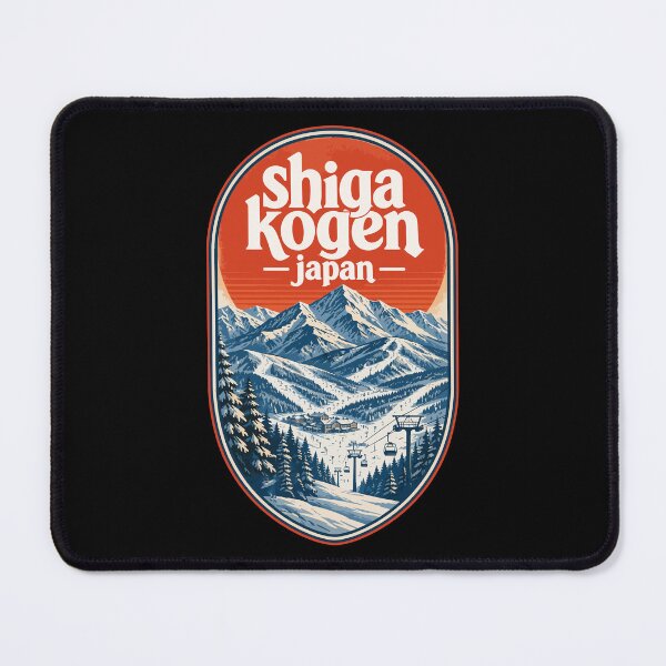 Item preview, Shiga Kogen Japan Retro Travel designed and sold by TomFrontierArt.