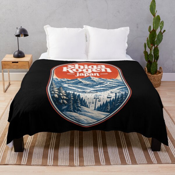 Item preview, Shiga Kogen Japan Retro Travel designed and sold by TomFrontierArt.