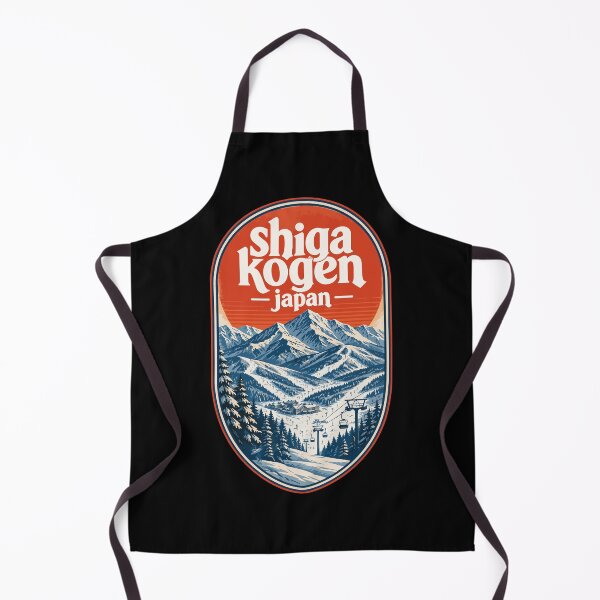 Item preview, Shiga Kogen Japan Retro Travel designed and sold by TomFrontierArt.
