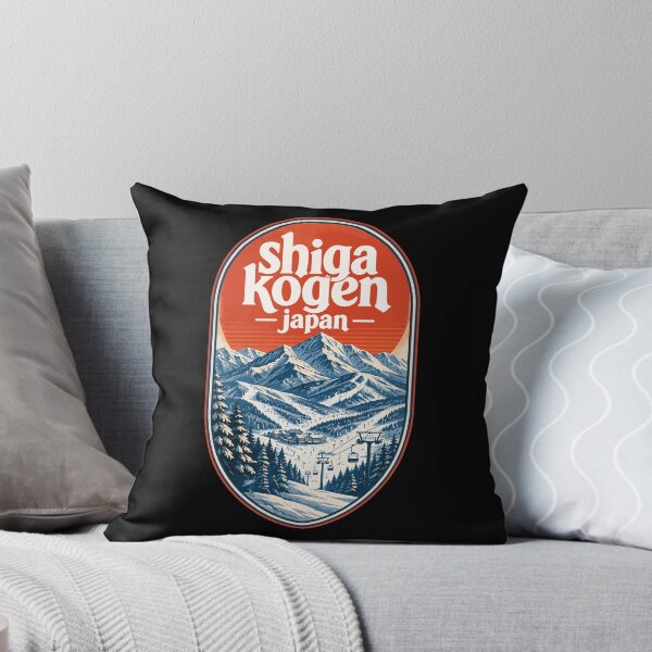 Item preview, Shiga Kogen Japan Retro Travel designed and sold by TomFrontierArt.