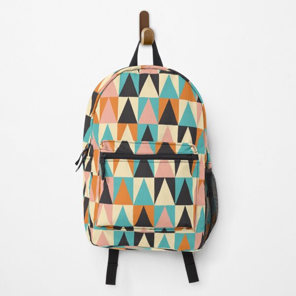 Item preview, Retro Geometric Triangle Pattern Mid Century Modern Abstract designed and sold by Volt Junkies.