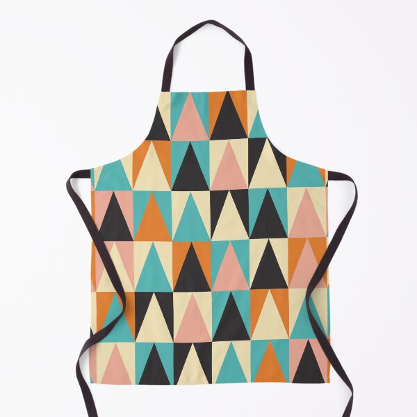 Item preview, Retro Geometric Triangle Pattern Mid Century Modern Abstract designed and sold by Volt Junkies.