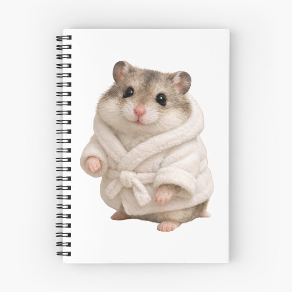 Item preview, Relaxing Bathrobe Dwarf Hamster designed and sold by Sillytoe.