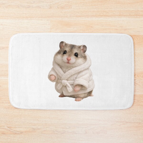 Item preview, Relaxing Bathrobe Dwarf Hamster designed and sold by Sillytoe.