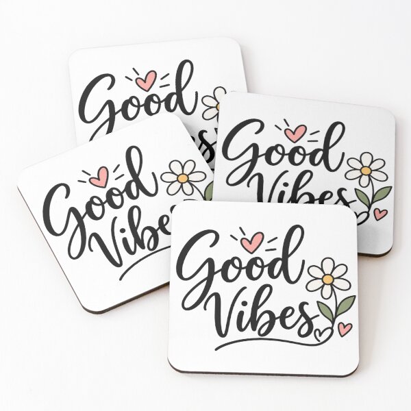 Item preview, Pegatina minimalista y adorable para portátil "Good Vibes Daisy" designed and sold by StickyDelights.