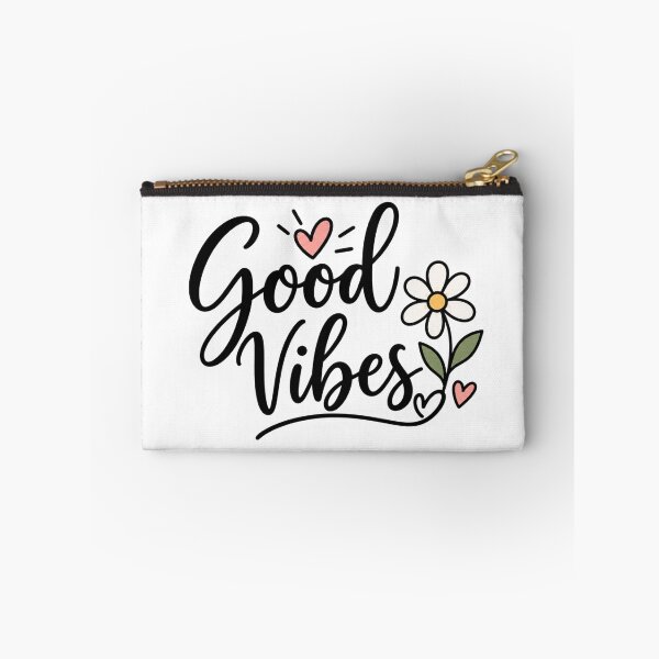 Item preview, Good Vibes Daisy – Minimalist Cute Laptop Sticker designed and sold by StickyDelights.