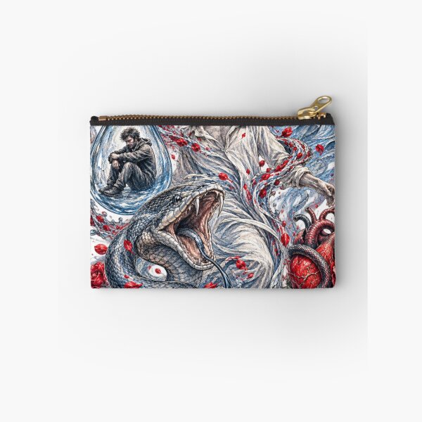 Item preview, Tears, Roses & Serpents – Surreal Emotional Art designed and sold by The Kawaii Forge.