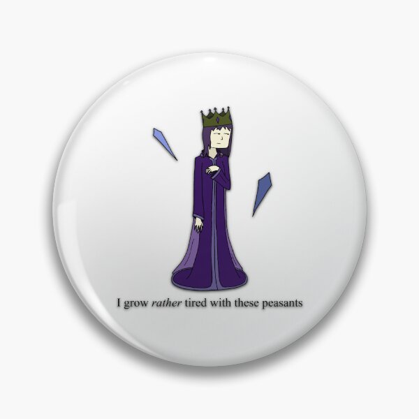 Item preview, Purple Queen (With Text) designed and sold by EvilPlaid.