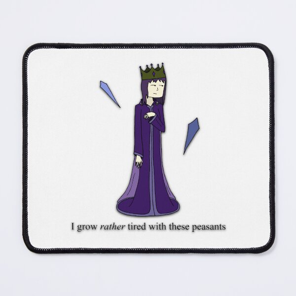 Item preview, Purple Queen (With Text) designed and sold by EvilPlaid.