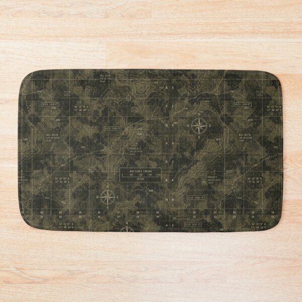 Item preview, Vintage Military Topographic Map Grid designed and sold by Military Insignia Products.
