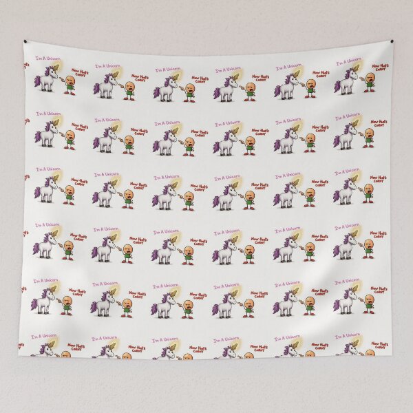 Item preview, Funny Cartoon Corny Unicorn Pun designed and sold by Murvel-Ink.