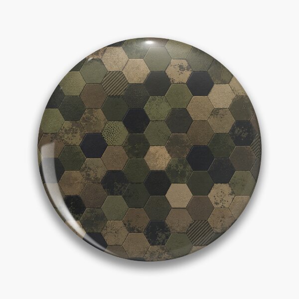 Item preview, Weathered Hexagon Camouflage Mosaic designed and sold by Military Insignia Products.