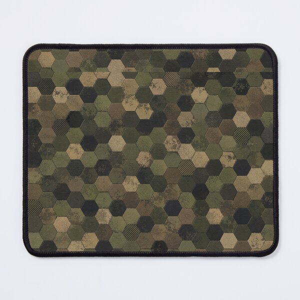 Item preview, Weathered Hexagon Camouflage Mosaic designed and sold by Military Insignia Products.