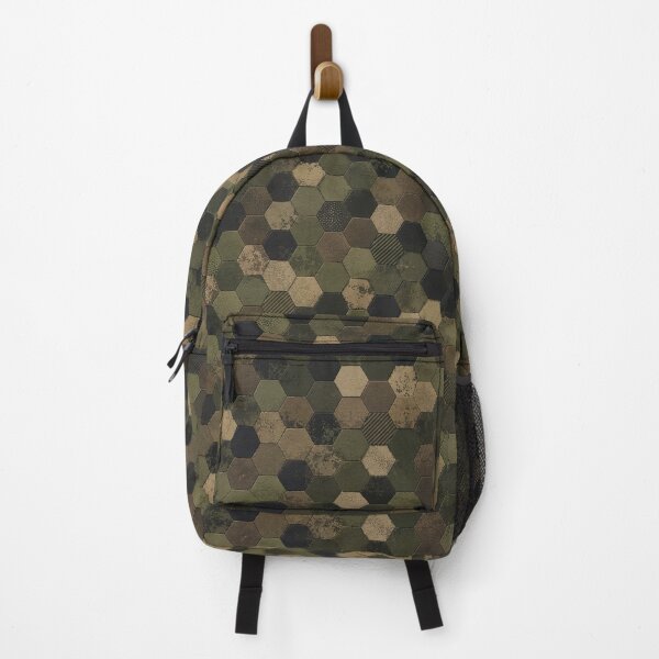 Item preview, Weathered Hexagon Camouflage Mosaic designed and sold by Military Insignia Products.