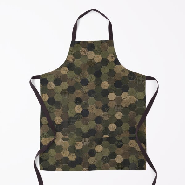 Item preview, Weathered Hexagon Camouflage Mosaic designed and sold by Military Insignia Products.