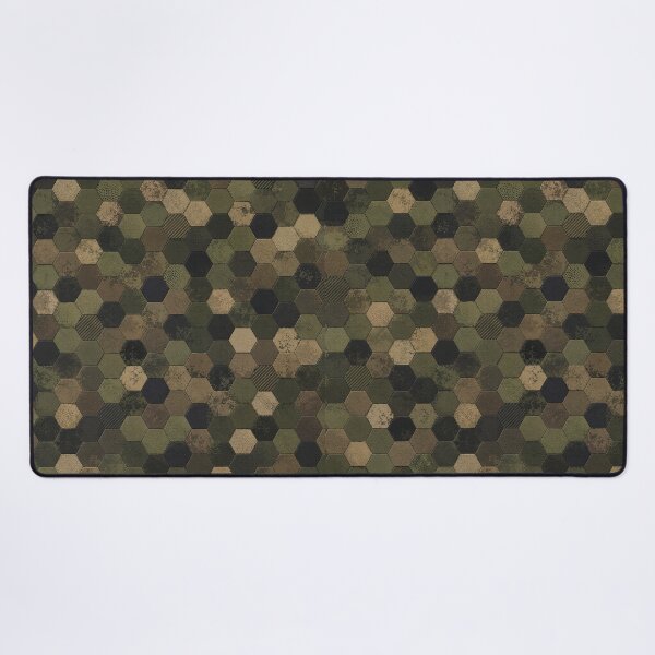 Item preview, Weathered Hexagon Camouflage Mosaic designed and sold by Military Insignia Products.