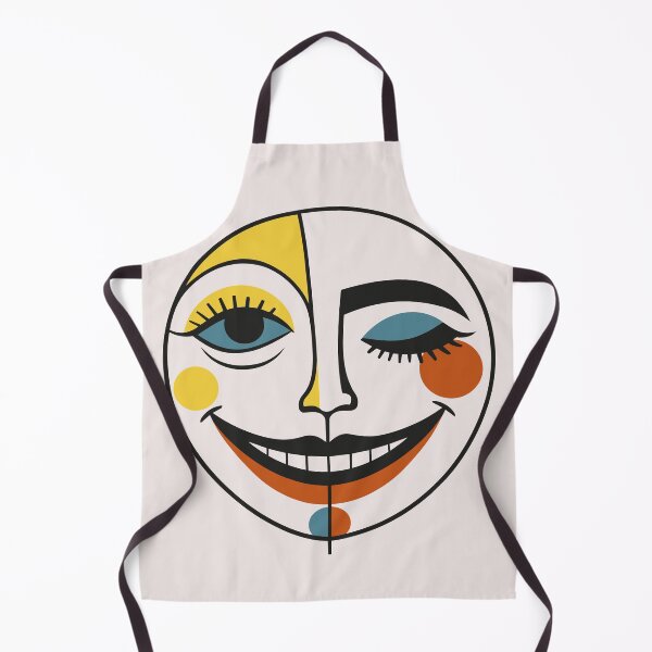 Item preview, Dual Mood Face – Playful Abstract Expression designed and sold by zoliartdesign.