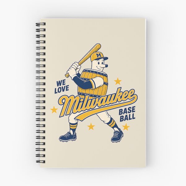 Item preview, We Love Milwaukee Baseball Barrelman designed and sold by GhostDawgs.