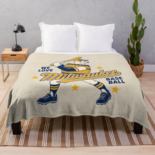 Item preview, We Love Milwaukee Baseball Barrelman designed and sold by GhostDawgs.