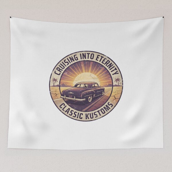 Item preview, Classic Kustoms designed and sold by Retro Hot.