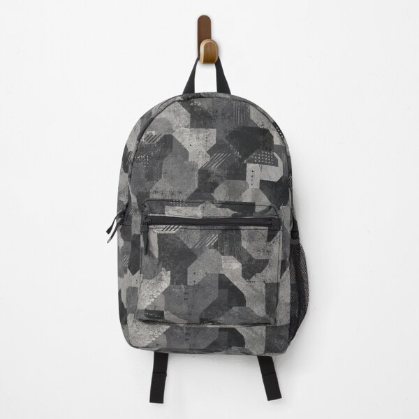 Item preview, Grayscale Geometric Urban Camo Texture designed and sold by Military Insignia Products.