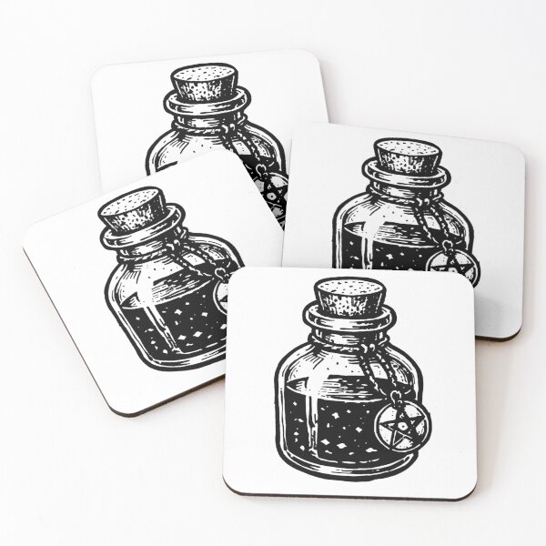 Item preview, Cosmic Potion | Vintage Alchemy Bottle designed and sold by Marianarcezar.