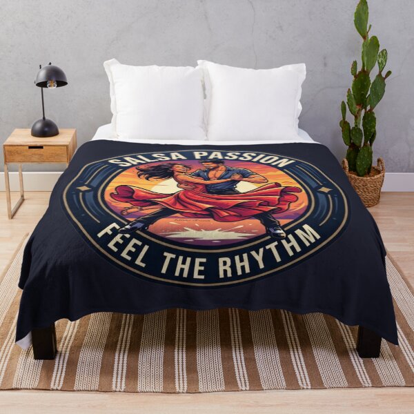 Item preview, Salsa Passion Feel the Rhythm – Retro Luxury Dance Couple, Vintage Golden Sunset Circle Emblem, Sensual Latin Dancers Apparel Graphic Sticker designed and sold by SmartPuns.