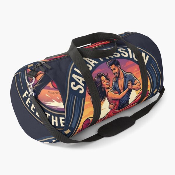 Item preview, Salsa Passion Feel the Rhythm – Retro Luxury Dance Couple, Vintage Golden Sunset Circle Emblem, Sensual Latin Dancers Apparel Graphic Sticker designed and sold by SmartPuns.