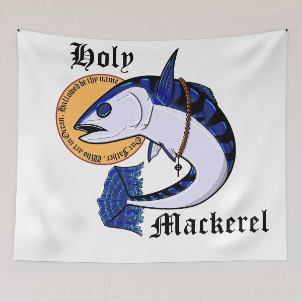 Item preview, Holy Mackerel designed and sold by The Black Sea Workshop.