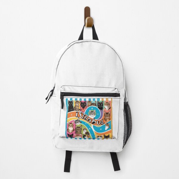 Item preview, Cats of Istanbul Colorful Retro Pop Art - Cute Stray Cats Collage designed and sold by asliberry.