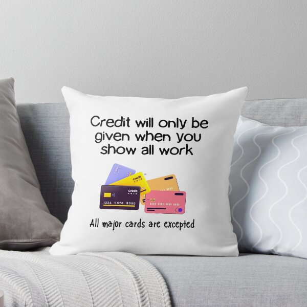 Item preview, Amusing Teacher's Rule for Credit Score. designed and sold by MPC-Mince-Pies.