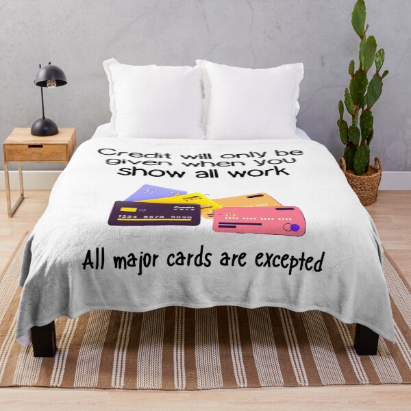 Item preview, Amusing Teacher's Rule for Credit Score. designed and sold by MPC-Mince-Pies.