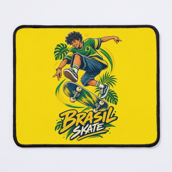 Item preview, Brasil Skate Retro Kickflip T-Shirt – Brazilian Skateboarding Streetwear Graphic designed and sold by rua93brasil.