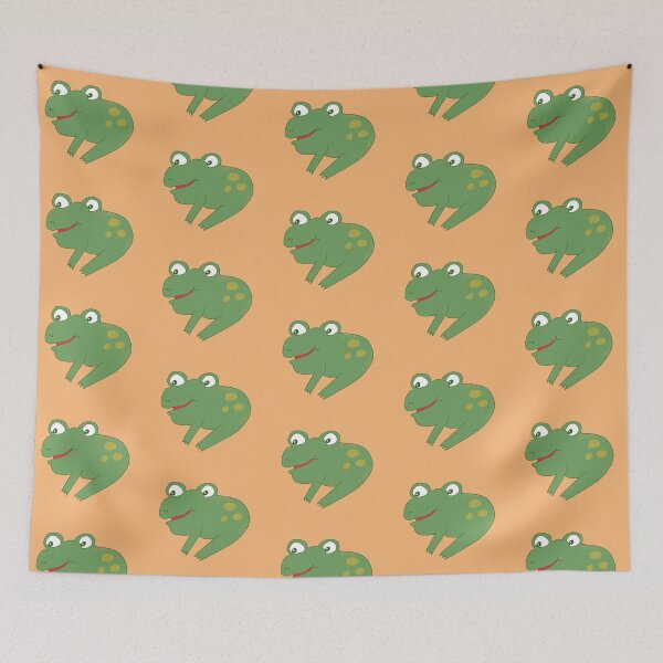 Item preview, Bean the Frog designed and sold by yellowflowerhut.
