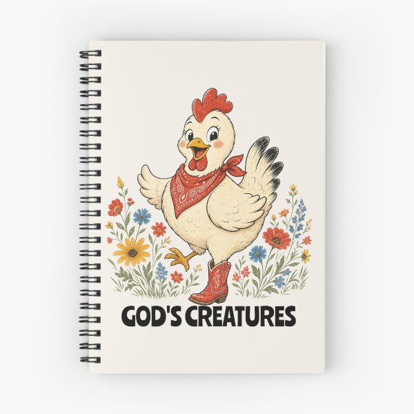 Item preview, Country Dancing Chicken God's Creatures designed and sold by Rosie's Wildflower Boutique.