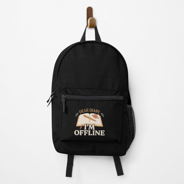 Item preview, Dear Diary I'm Offline T Shirt, Journaling Shirt, Gift for Journal Lovers, Analog Lifestyle Tee designed and sold by Daily Mood Tees.